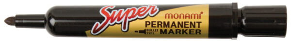 MONAMI SUPER PERMANENT MARKER BLACK